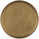 Pascal 12.25 inch Brass Side Table